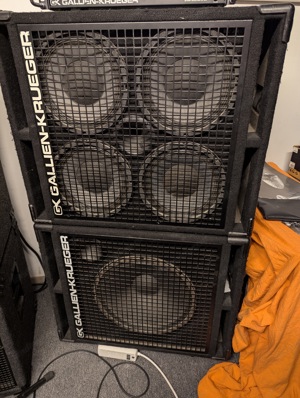 Gallien & Krueger RBH410 und RBH115 8 Ohm