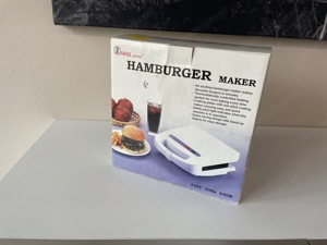 Hamburger Maker Grill Bild 3