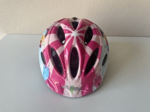 Mädchen Fahradhelm - Alpina Gamma 2.0 - 46-51cm - pink weiß mit Unicorn Prinzessin-Design Kinder