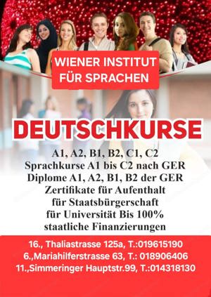 COURS D'ALLEMAND et certificats A1, A2, B1, B2, C1, C2 Vienne pour visa, citoyenneté, université