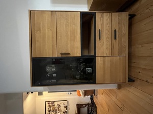 Wohnwand (Sideboard, Vitrinenschrank und Regal) Bild 2