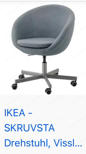 Schreibtisch Dreh Stuhl IKEA