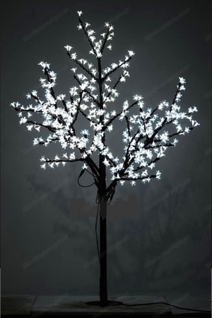 2 x Lichter Baum Lampen Kirschblütenbäume LED Kirschblütenbaum Beleuchtung Terrasse Balkon Garten Bild 2