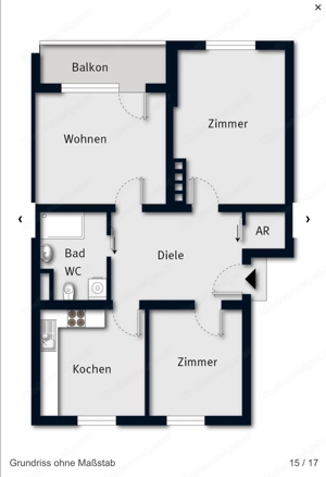 3,5 Zimmer Wohnung zum Verkauf! Bild 8