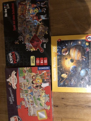 3 Puzzles ab 8 200 Teile