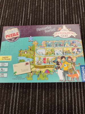 Puzzle Schule der magischen Tiere 200 Teile neu Bild 1