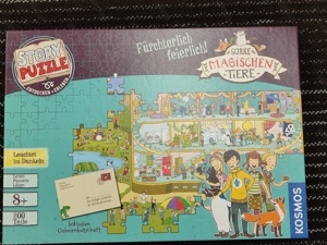 Puzzle Schule der magischen Tiere 200 Teile neu Bild 4