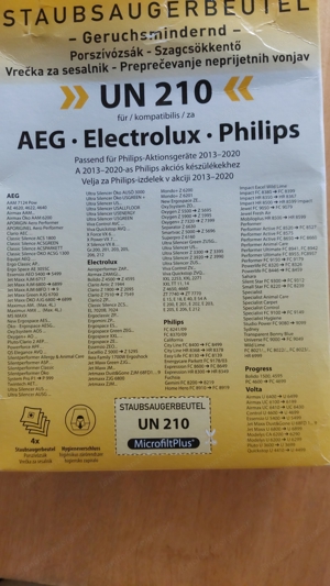 Staubsaugerbeutel (AEG, Electrolux, Philips) zu verschenken 