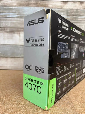 RTX 4070 12GB ASUS TUF Gaming GeForce OC GDDR6X Video Graphics Card GPU Bild 4