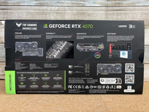 RTX 4070 12GB ASUS TUF Gaming GeForce OC GDDR6X Video Graphics Card GPU Bild 5