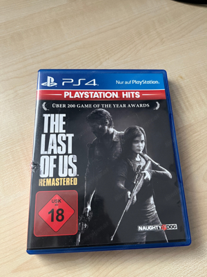 PS4 Spiel - The Last Of Us Remastered