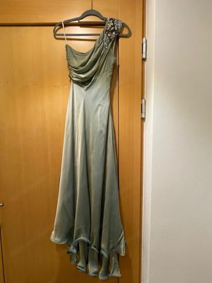 Abendkleid drapiert mit Strass  Bild 1