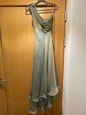 Abendkleid drapiert mit Strass  Bild 3