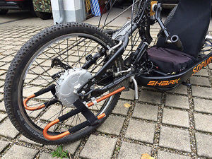 Handbike SOPUR SHARK X Link inkl. BionX Antrieb, 27 Gänge, E-Bike Bild 7