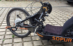 Handbike SOPUR SHARK X Link inkl. BionX Antrieb, 27 Gänge, E-Bike Bild 3