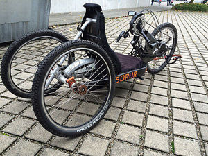 Handbike SOPUR SHARK X Link inkl. BionX Antrieb, 27 Gänge, E-Bike Bild 5