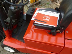 Linde E 15 Elektrostapler Stapler Gabelstapler Frontstapler Bj.91 4740 Betr.Std. Bild 5