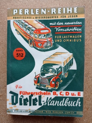 Das Dieselhandbuch - Perlen Reihe - 1956