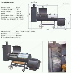 Smoker dream Deluxe xxl Gastro Bild 2