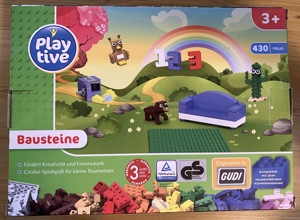 Playtive Klemmbausteine NEU (by Gudi, 430 Teile komp. zu Lego) Bild 2