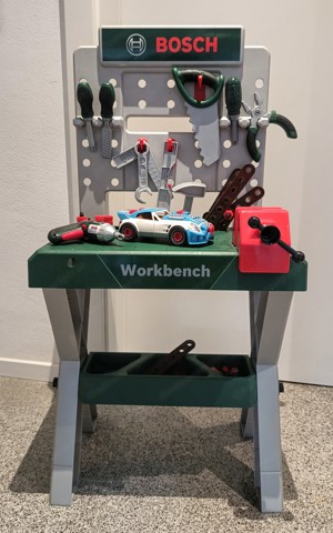 Bosch Werkbank und Autotuning Set (Theo Klein)