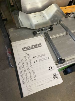 Felder F 700 Tischfräse schwenkspindel fräse Festool SCM Tischler Bild 10