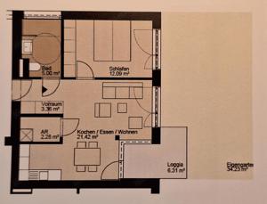 Moderne Wohnung zu vermieten | Grenznähe CH + FL