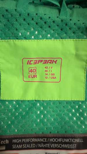 Icepeak Sparkle Damen Shelljacke  Skijacke  Tourenjacke  Snowboardjacke Gr. 40 Bild 4