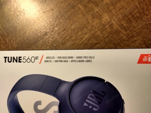 JBL Wireless Kopfhörer TUNE560BT Neu und Originalverpackt Bild 3