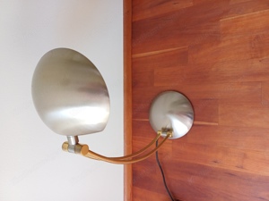 Stehlampe und Tischlampe, silber-gold Bild 6