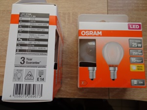 Osram LED Glühbirnen 25 W E14 Sockel