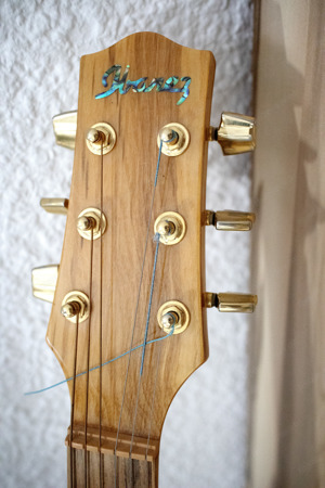 Ibanez Jumbo-Gitarre aus Olivenholz   Traumklang, top Zustand inkl. Tasche! (EW35ABE-NT Exotic Wood) Bild 5