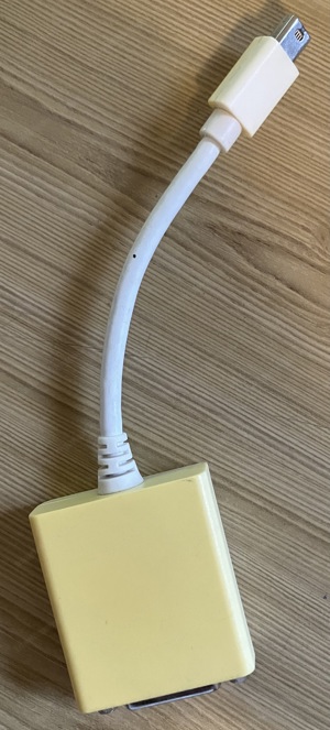 Apple Thunderbolt (Mini DisplayPort) auf DVI Adapter