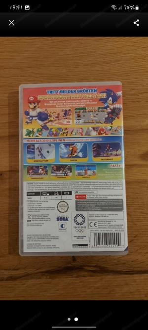 Mario und Sonic Olympische Spiele Bild 2