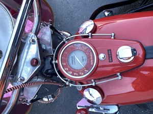 Harley Davidson Duo Glide 1958 Oldtimer Bild 4