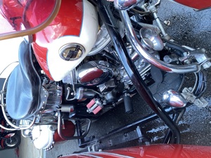 Harley Davidson Duo Glide 1958 Oldtimer Bild 8