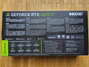 Inno3D Geforce RTX 4070 Ti X3 OC - 12 GB GDDR6X Bild 2