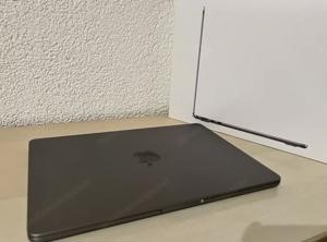 MacBook Air 13 Zoll, M2, 16 GB RAM, 256 GB, 8 Core CPU, Spacegrey, mit Care Plus Bild 3