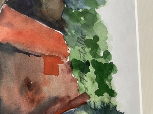 Aquarell Armin Pramstaller Dornbirn, original Bild 2