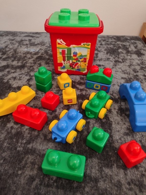 Lego Duplo Set mit Aufbewahrungsbox  Bild 2