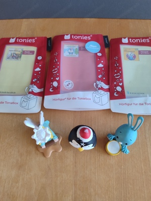 Tonies Figuren Pinguin, Christkind und Kikaninchen  Bild 5