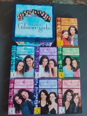 DVD Sammlung Gilmore Girls Staffel 1-7