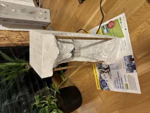 Wohndeko LED Betonstehlampe