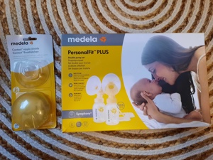 Medela Doppelpumpset und Brusthütchen Stillhütchen