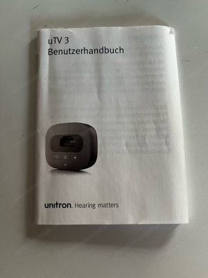 Unitron TV-Hörgerätezubehör Bild 3