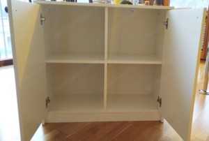 Schrank Kommode Kasten weiß Bild 2