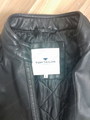 Tom Tailor Lederjacke schwarz (L) Bild 3