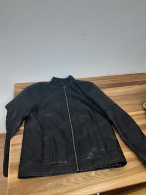 Tom Tailor Lederjacke schwarz (L) Bild 2