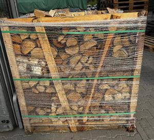 Brennholz Birke Birkenholz Kaminholz Trocken Ofenfertig Holz 33cm 1RM Palette Bild 8