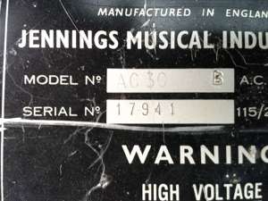 Vox AC 30 Bass mit Tremolo -BJ.1964 Bild 9